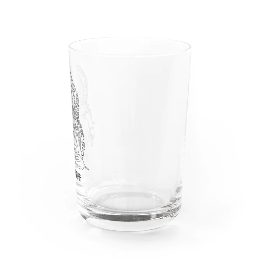 ユメデマデの如意輪観音 Water Glass :right