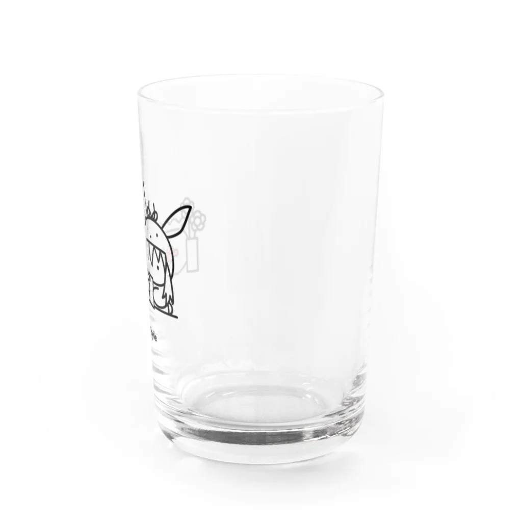 Tetra Styleの金魚（モカ） Water Glass :right