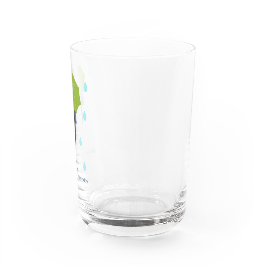 キッズモード某の平凡な雨の日　（グリーンVr） Water Glass :right