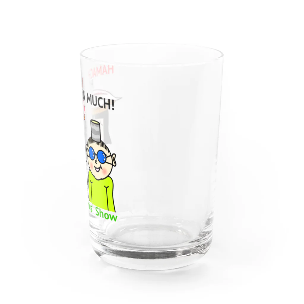 マルチーズ本舗 （夜明けのマルチーズ グッズショップ －Specialty Store for Maltese Puppy Goodsー） Cute and Cool Puppy Goods Store.の寿司ーズＳＨＯＷ Water Glass :right