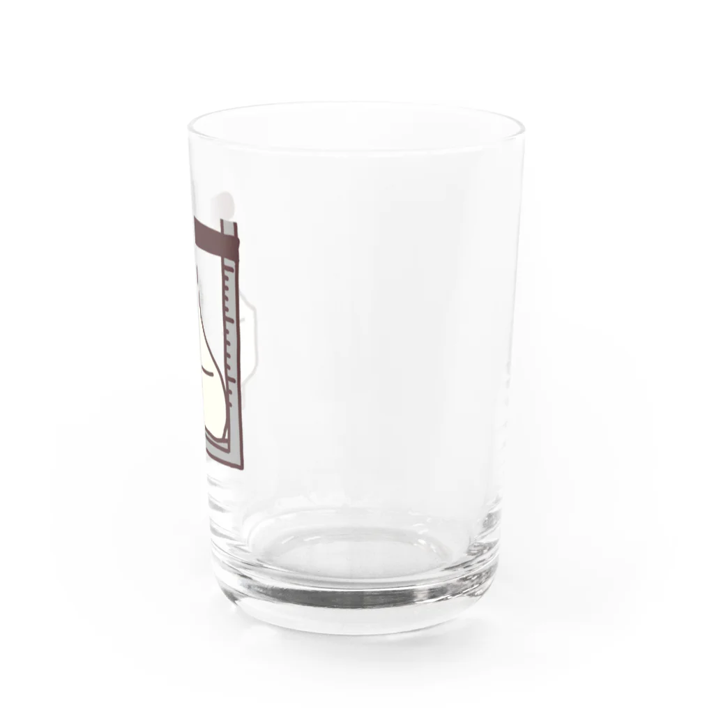 ＋Whimsyのおもちの身長 Water Glass :right