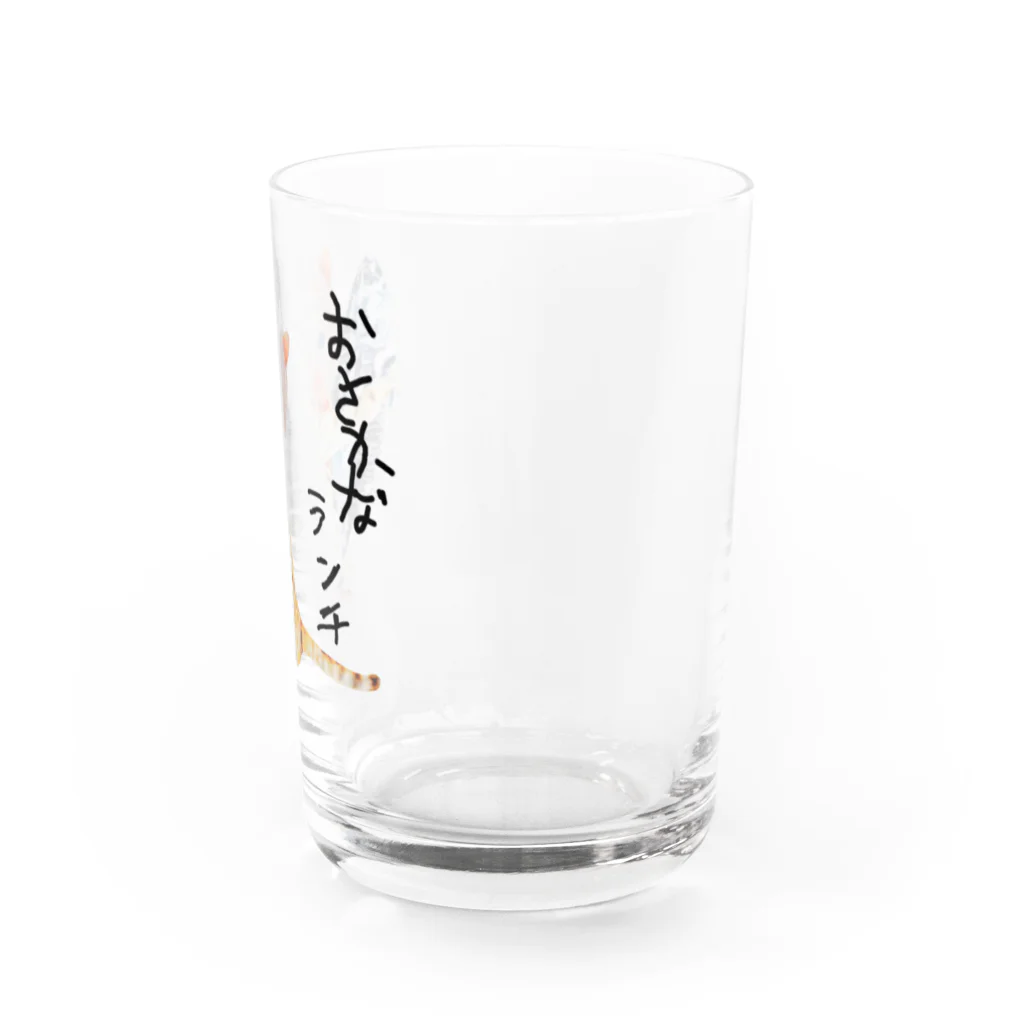Rock catのおさかなランチ Water Glass :right