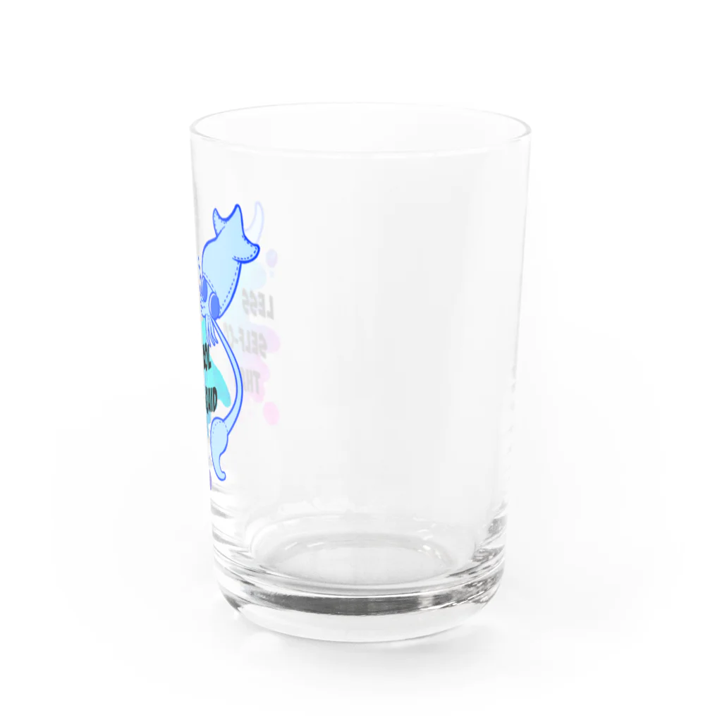 みゅーでのイカ以下の自制心 Water Glass :right