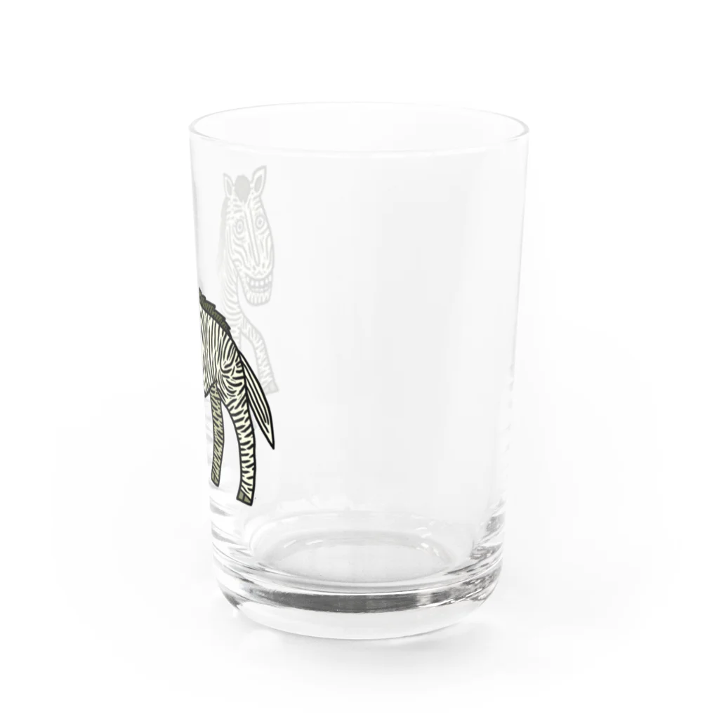 S.LIFEのシマウマくん Water Glass :right