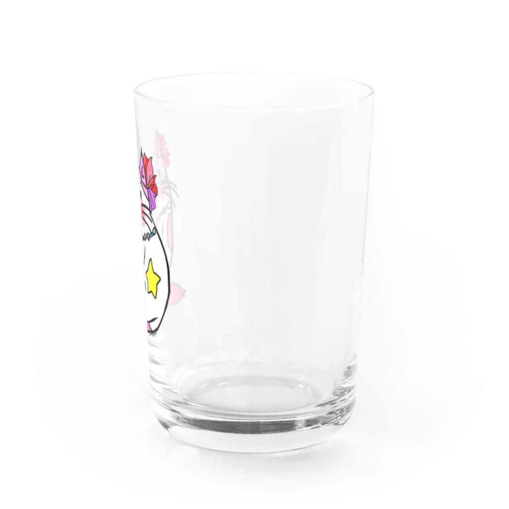 WataMayuroom☆の派手オシャレキャット Water Glass :right