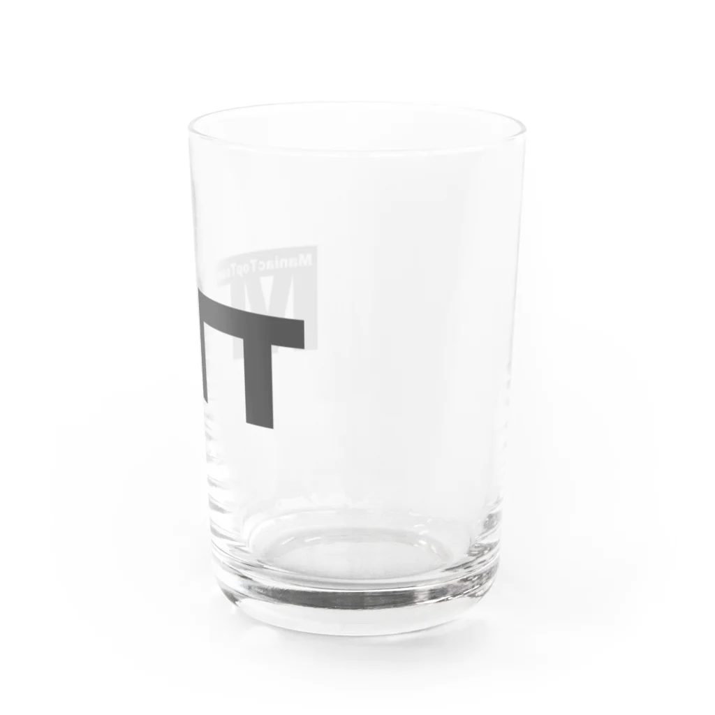 マニアックトップチームグッズショップのMTT（ManiacTopTeam） Water Glass :right