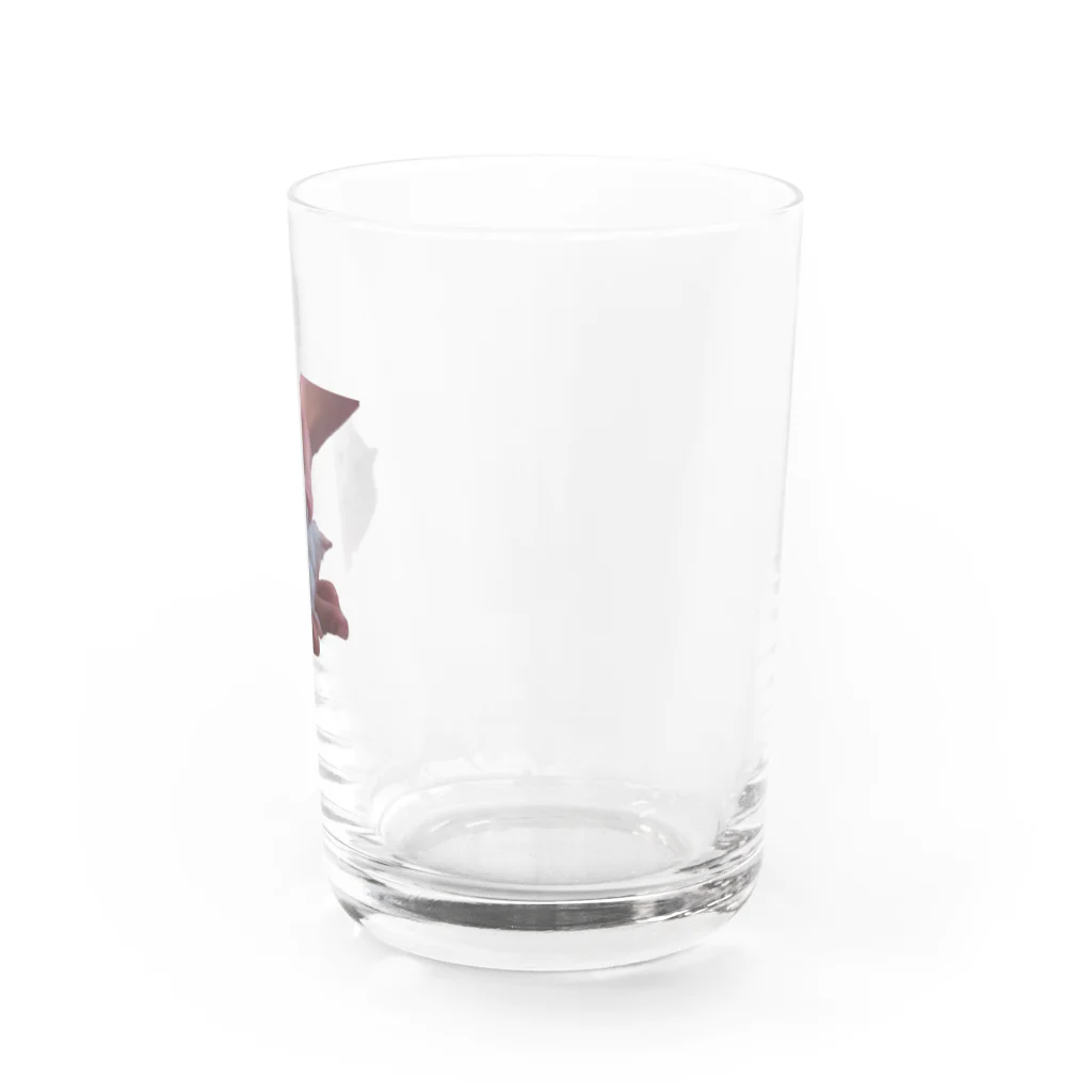 感受性訓練棟のハムスターのはむさん Water Glass :right