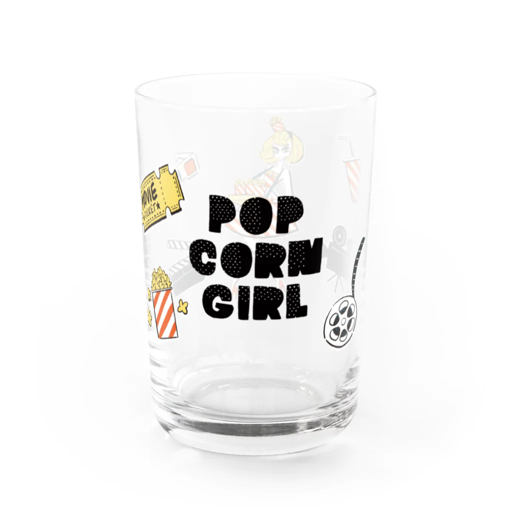 nawowow shopのPopcorn Girl Water Glass :right