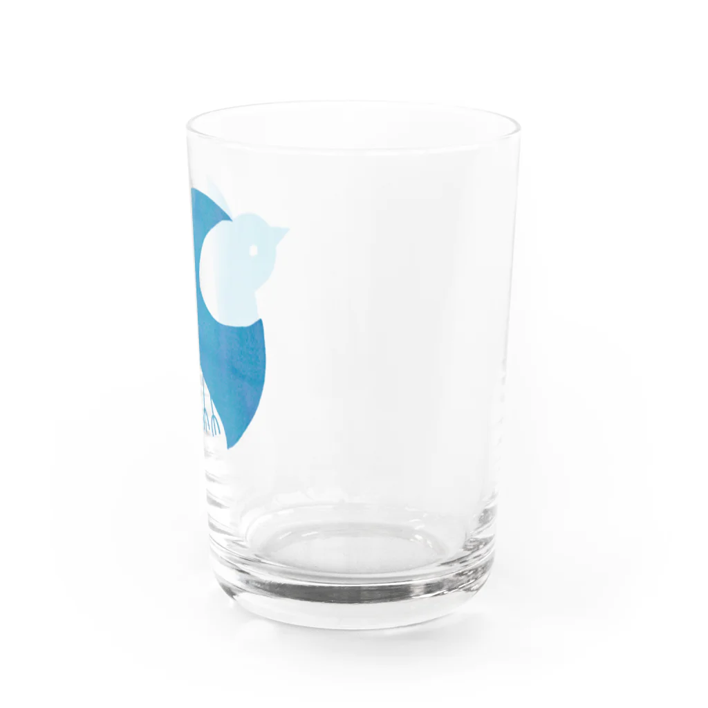 ぬんぬんの部屋の青い鳥 Water Glass :right