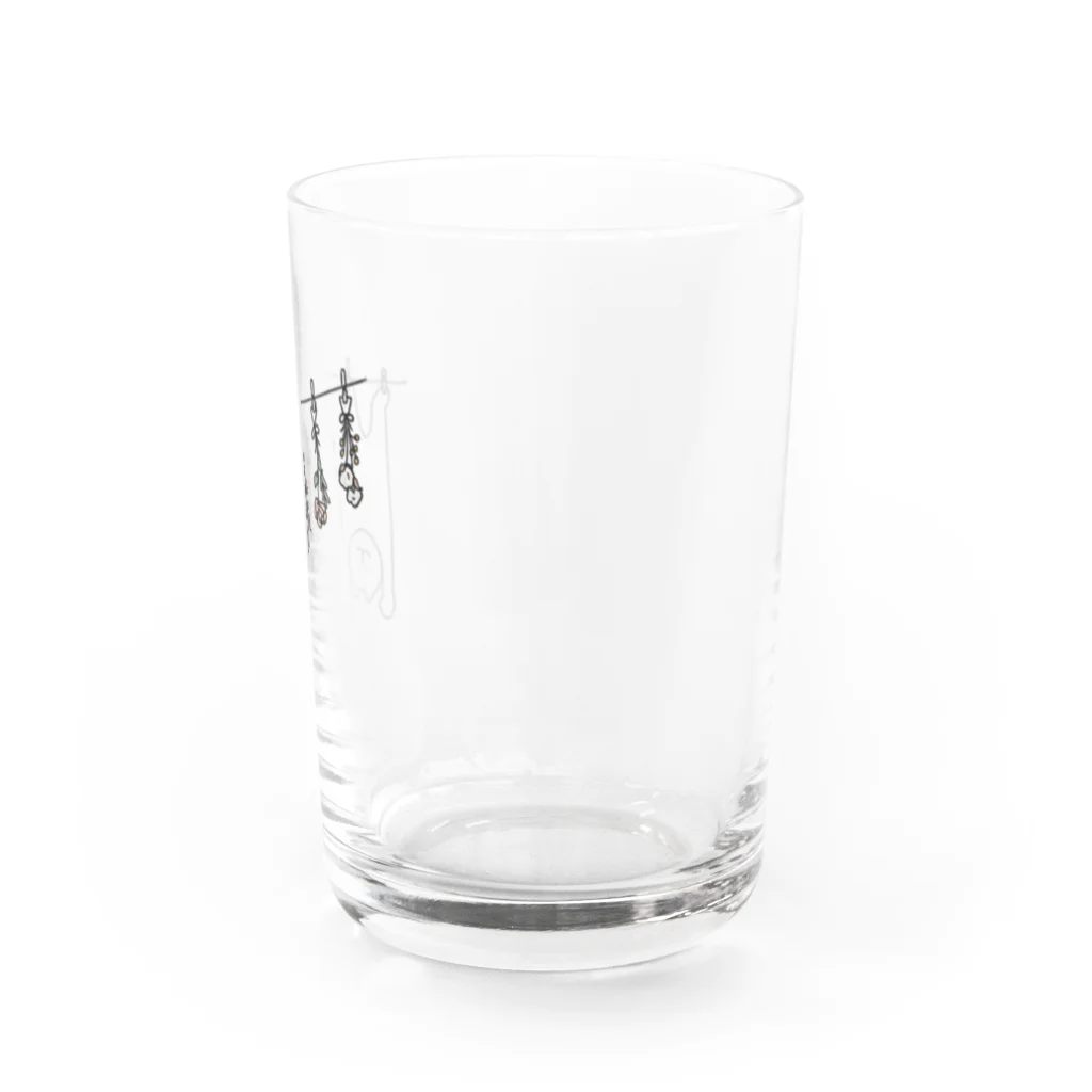 しろくまくんのお店のドライフラワー Water Glass :right