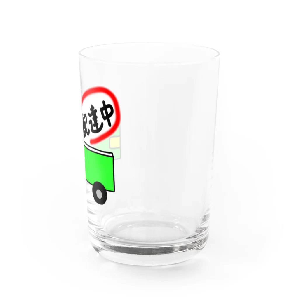 それいゆの配達中（軽トラック緑） Water Glass :right