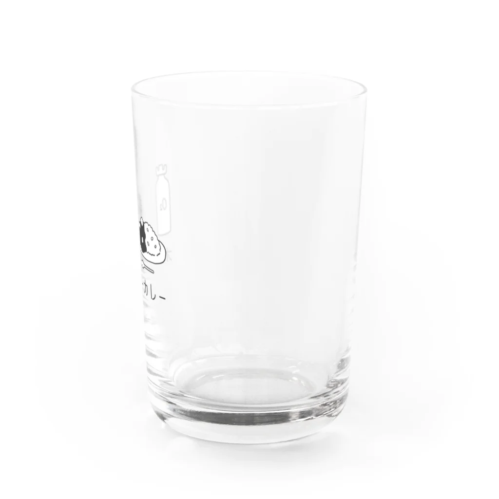 喫茶オーツーカレーのオーツーカレー(O2 carry) Water Glass :right