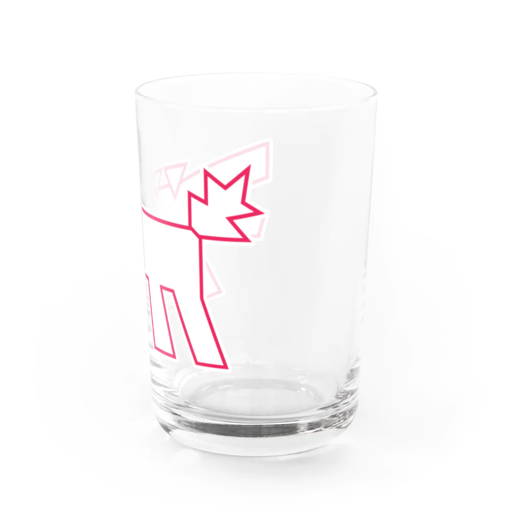 ぺちぺち工房 Pechi Pechi Atelierのキースヘリング風 うちの犬 Water Glass :right