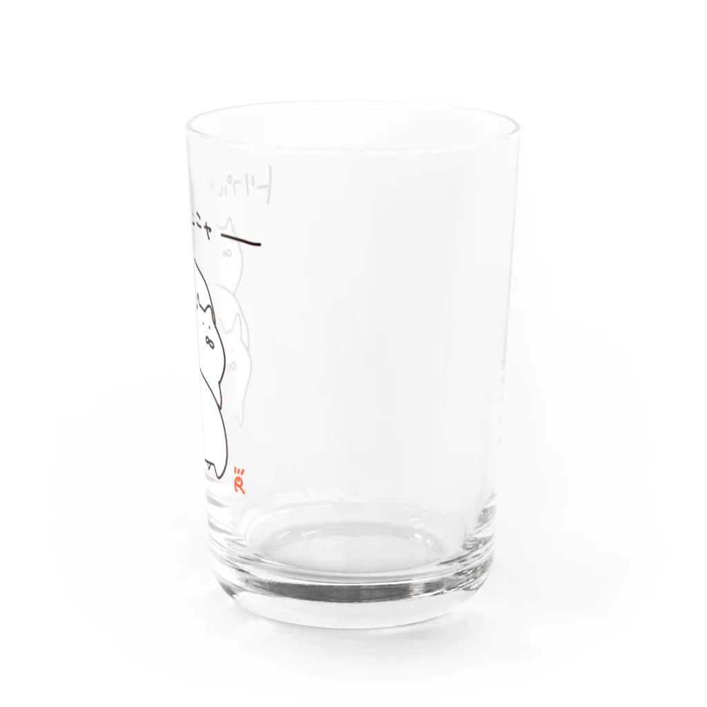 なで肩うさぎの美香堂のトリプルゲンニャー Water Glass :right