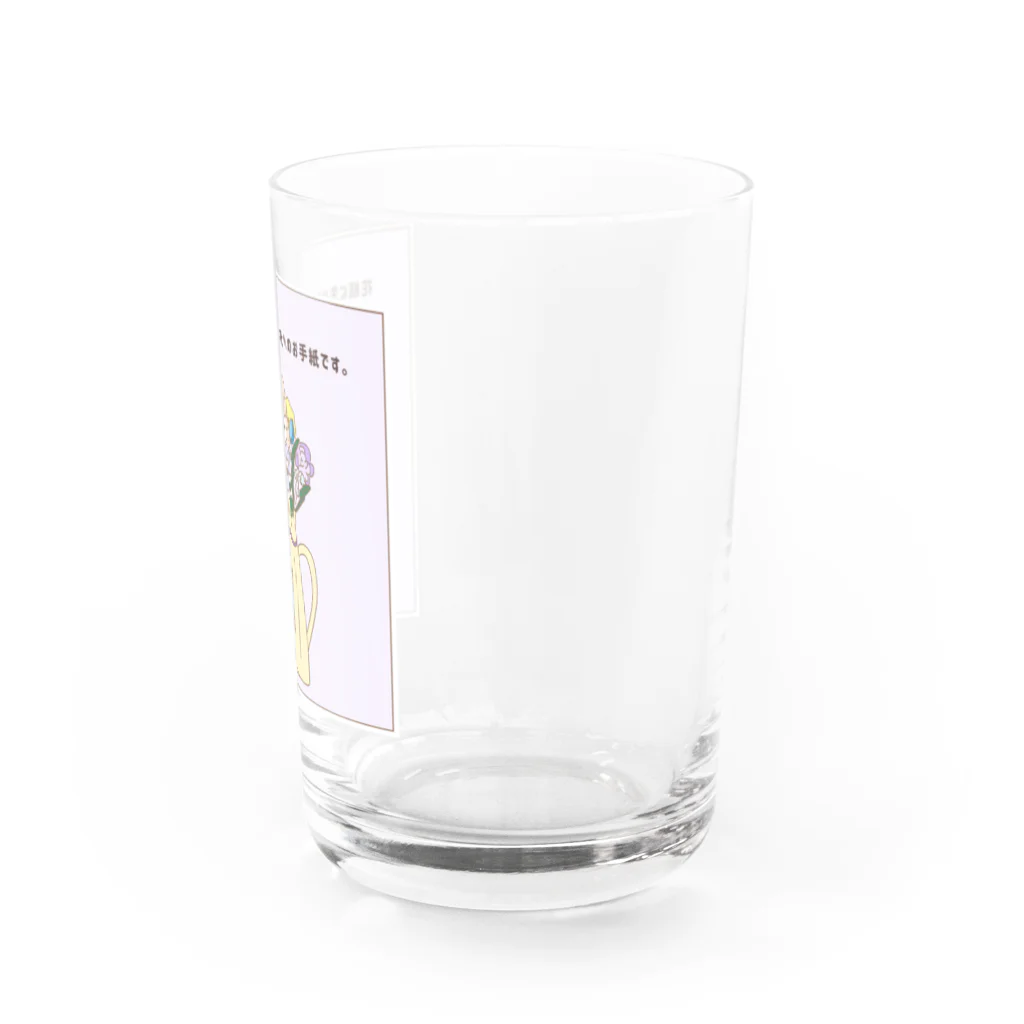 かすみ草のおまじないの花言葉 Water Glass :right