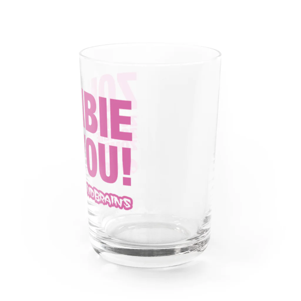 KohsukeのZombie You! (pink print) Water Glass :right