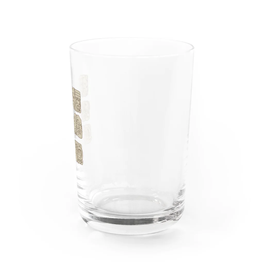 puikkoのマヤ文字2 Water Glass :right