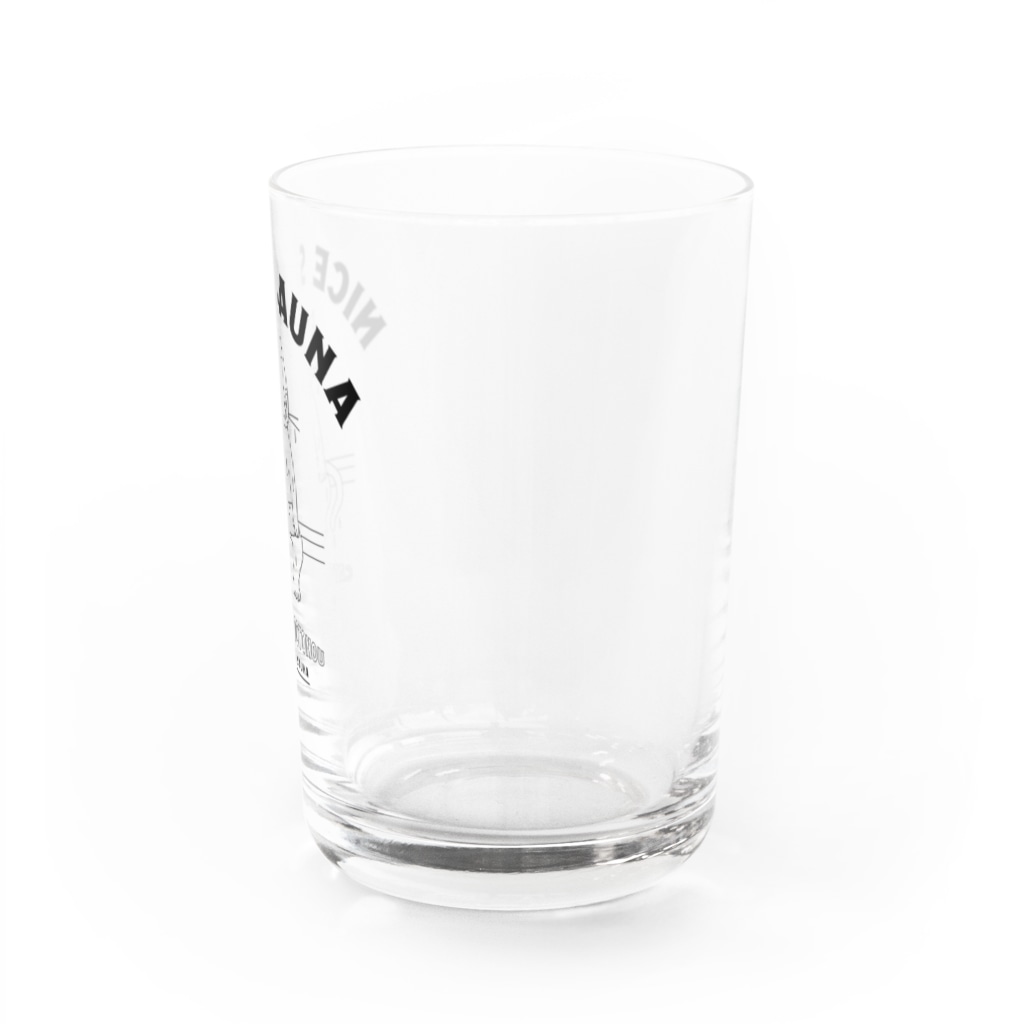 LONESOME TYPEのナイスサウナ（猫） Water Glass :right