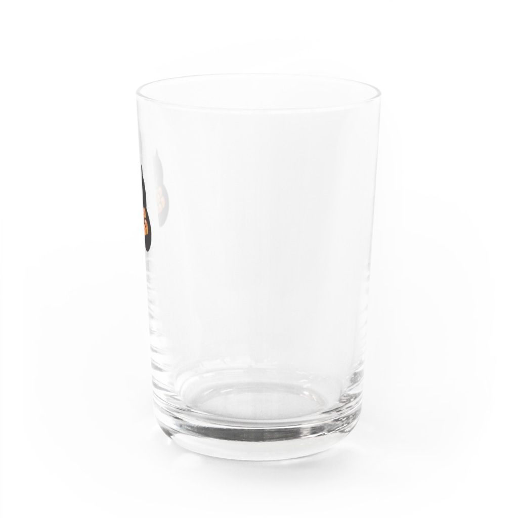SUIMINグッズのお店の両手いっぱいのいくら Water Glass :right