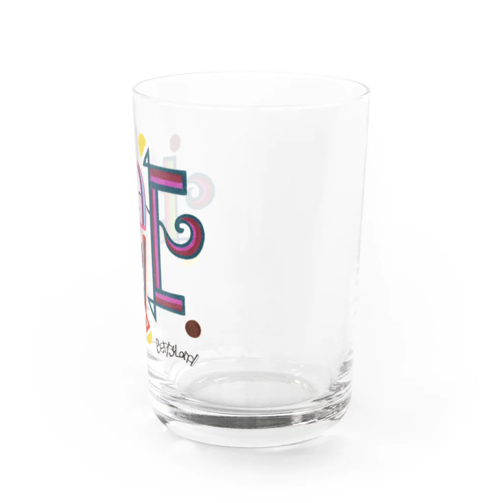 Berry Land storeのLOVE Water Glass :right