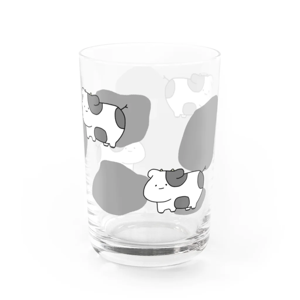 とろみついものでっかうし うしがら Water Glass :right