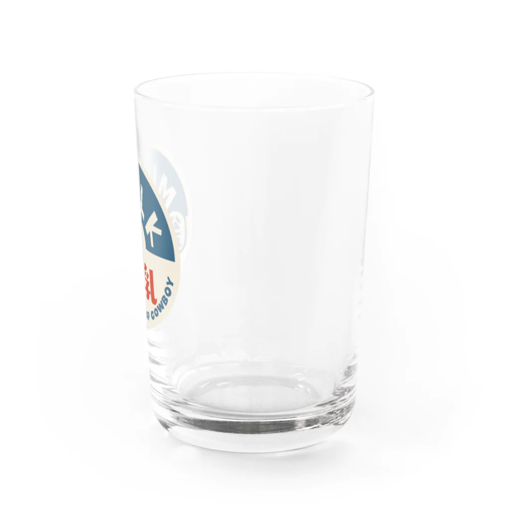 lollipop cowboyの牛乳 Water Glass :right