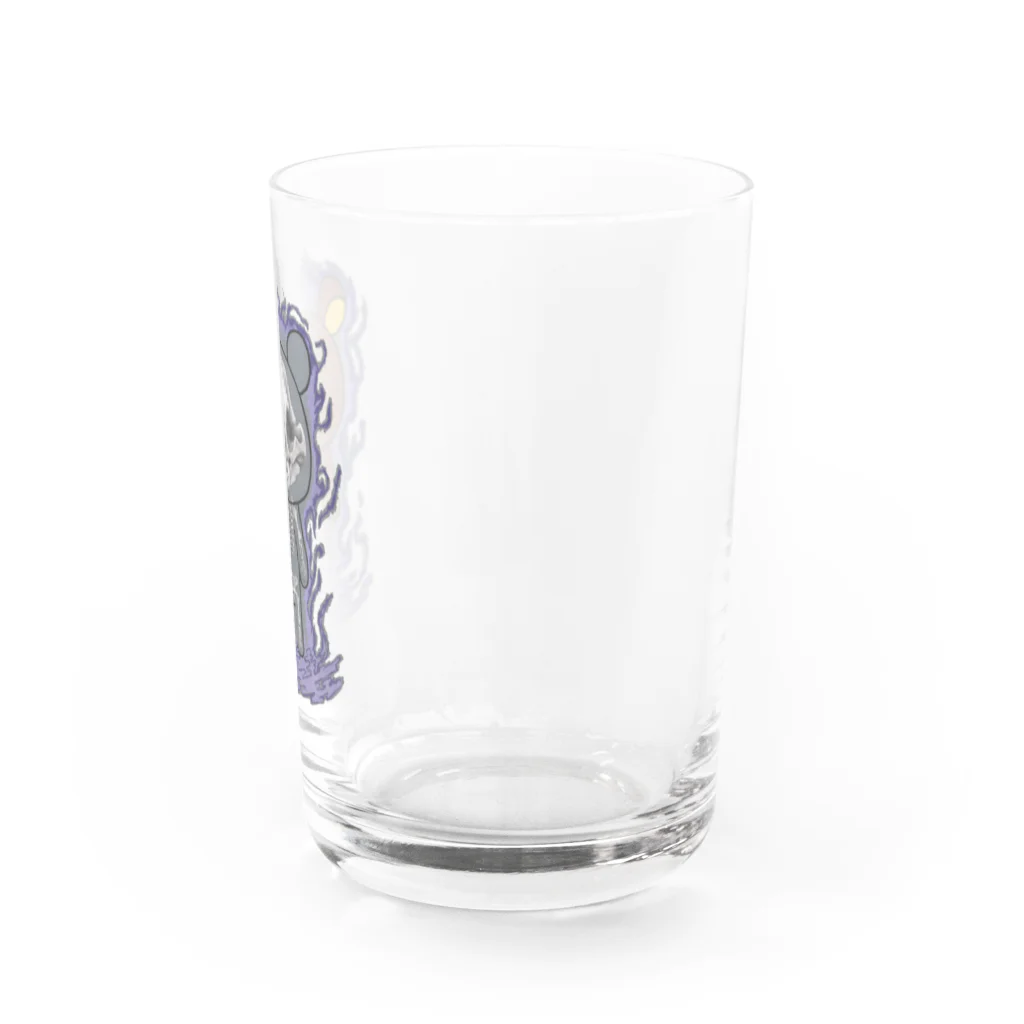 kikuchi-sanのスカルっくま　無印B Water Glass :right