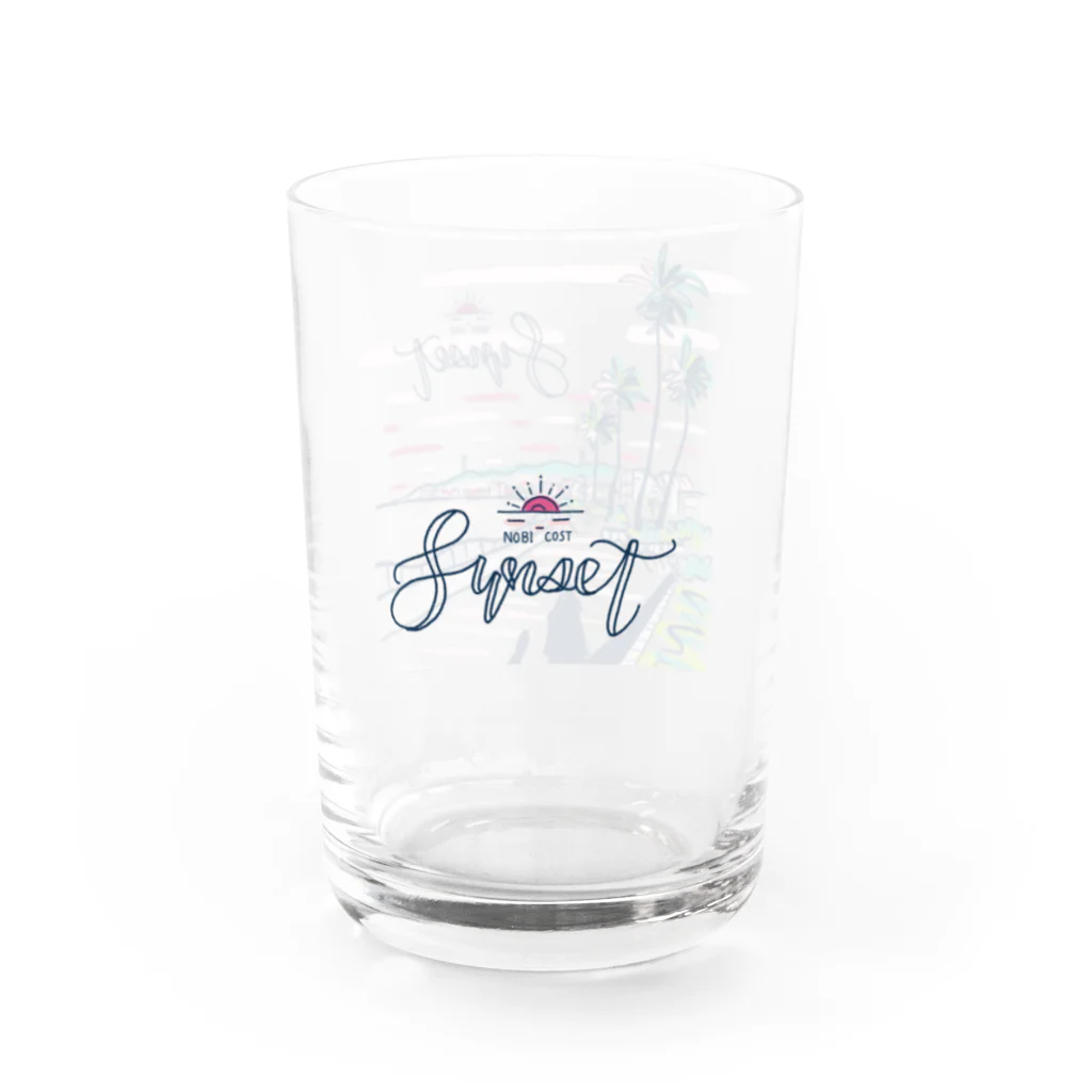 N-huluのサンセット Water Glass :right