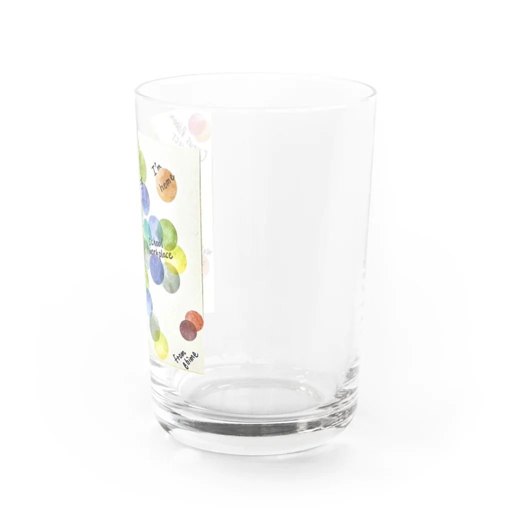 my_paceのポイントシール Water Glass :right