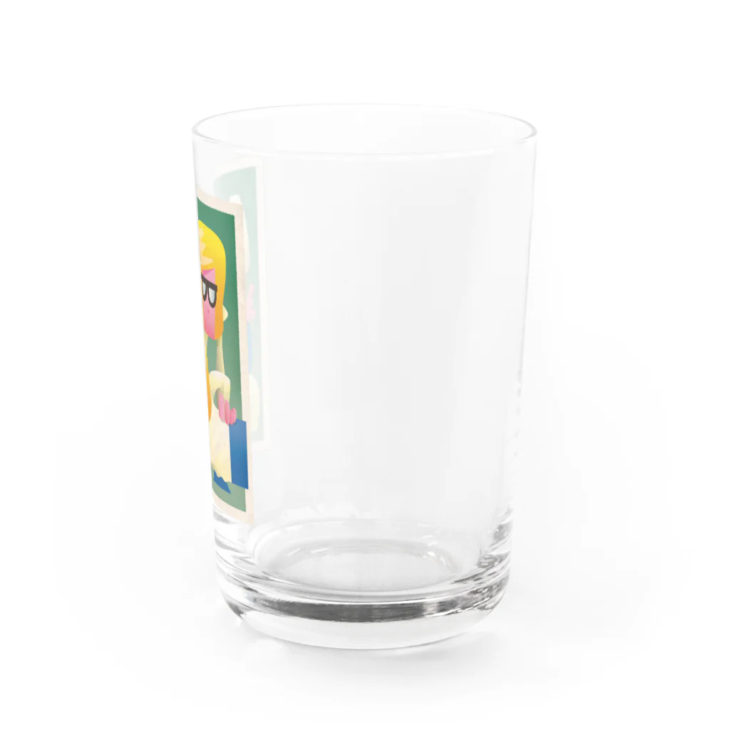 ITOH SUZURI SHOPのgrass_02 Water Glass :right