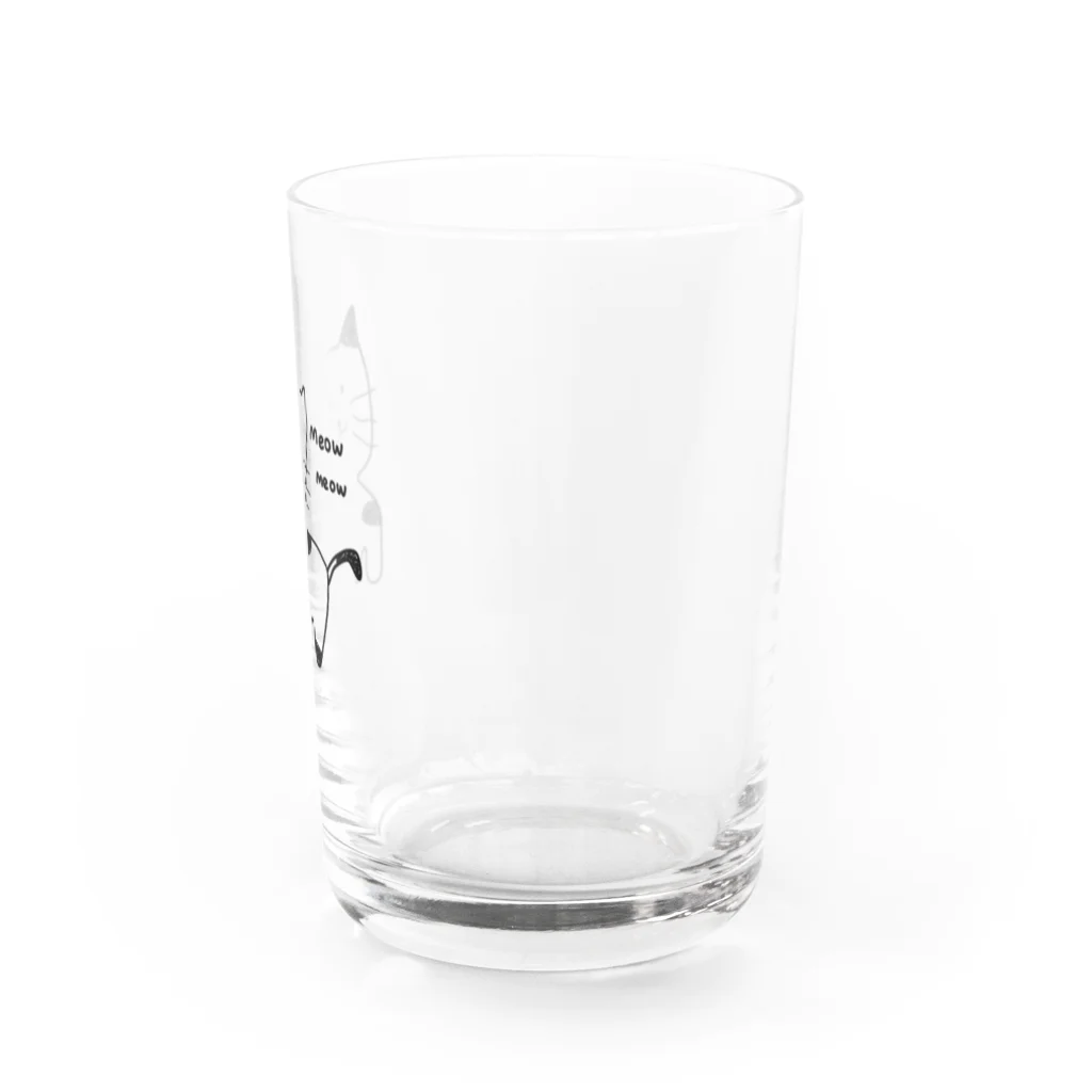 うなわるどのねこ Water Glass :right