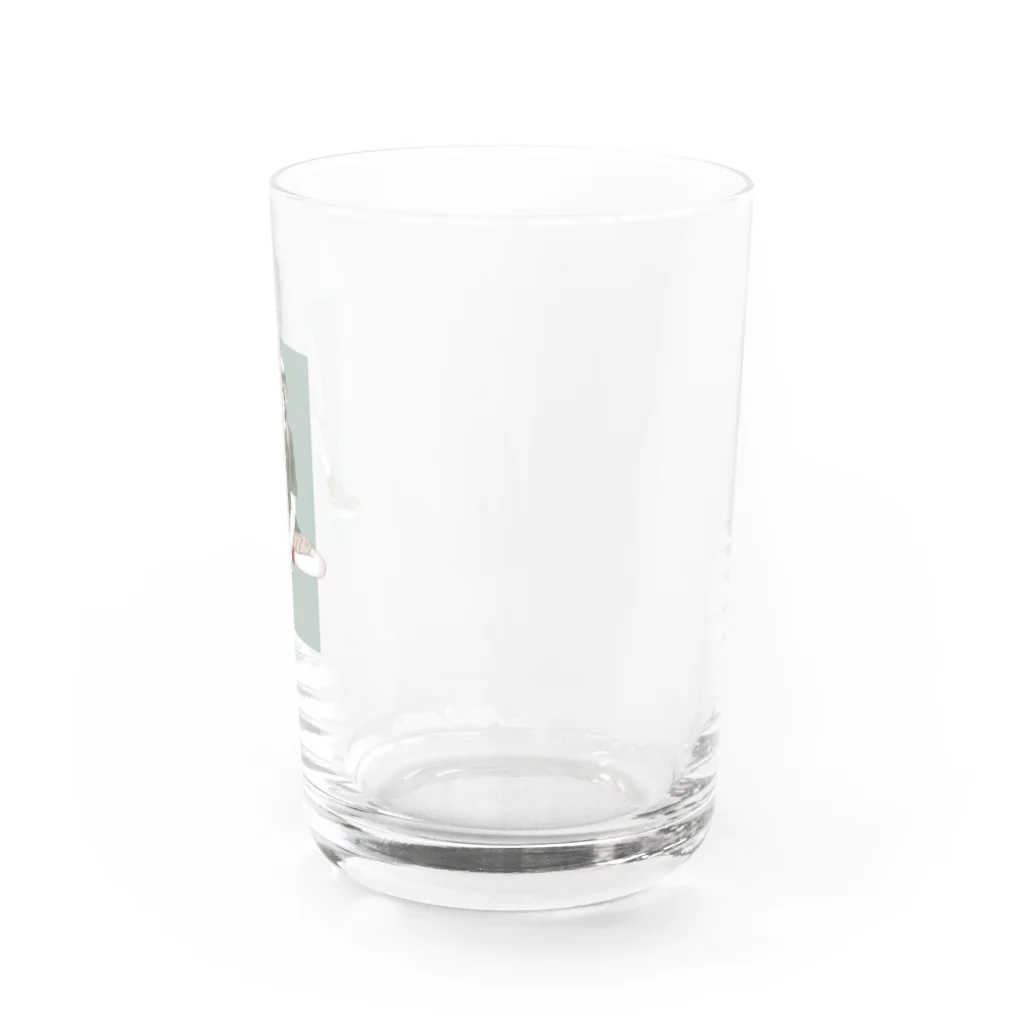 プラナリアのみどりいろってかわいいよね？ Water Glass :right