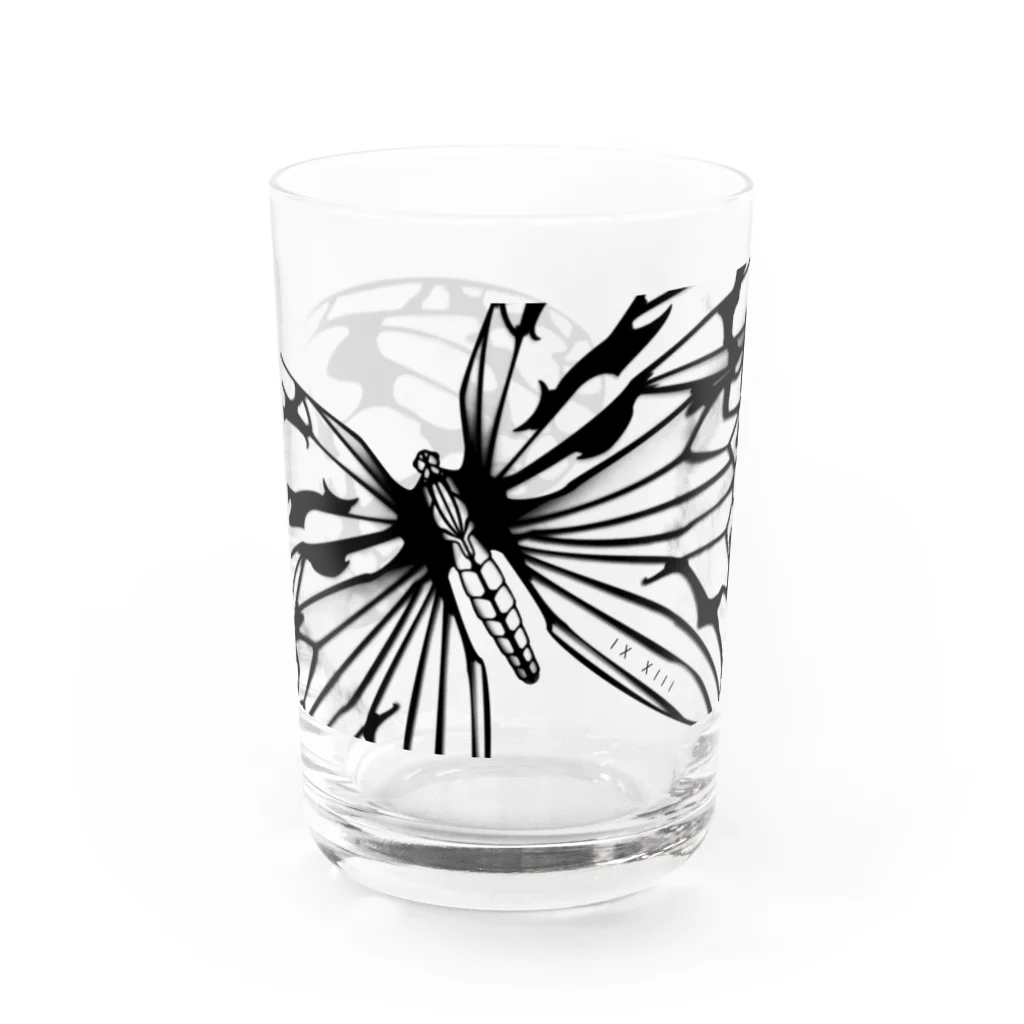 913WORKS WEB SHOP SUZURIの大胡麻斑のクリアカップ Water Glass :right