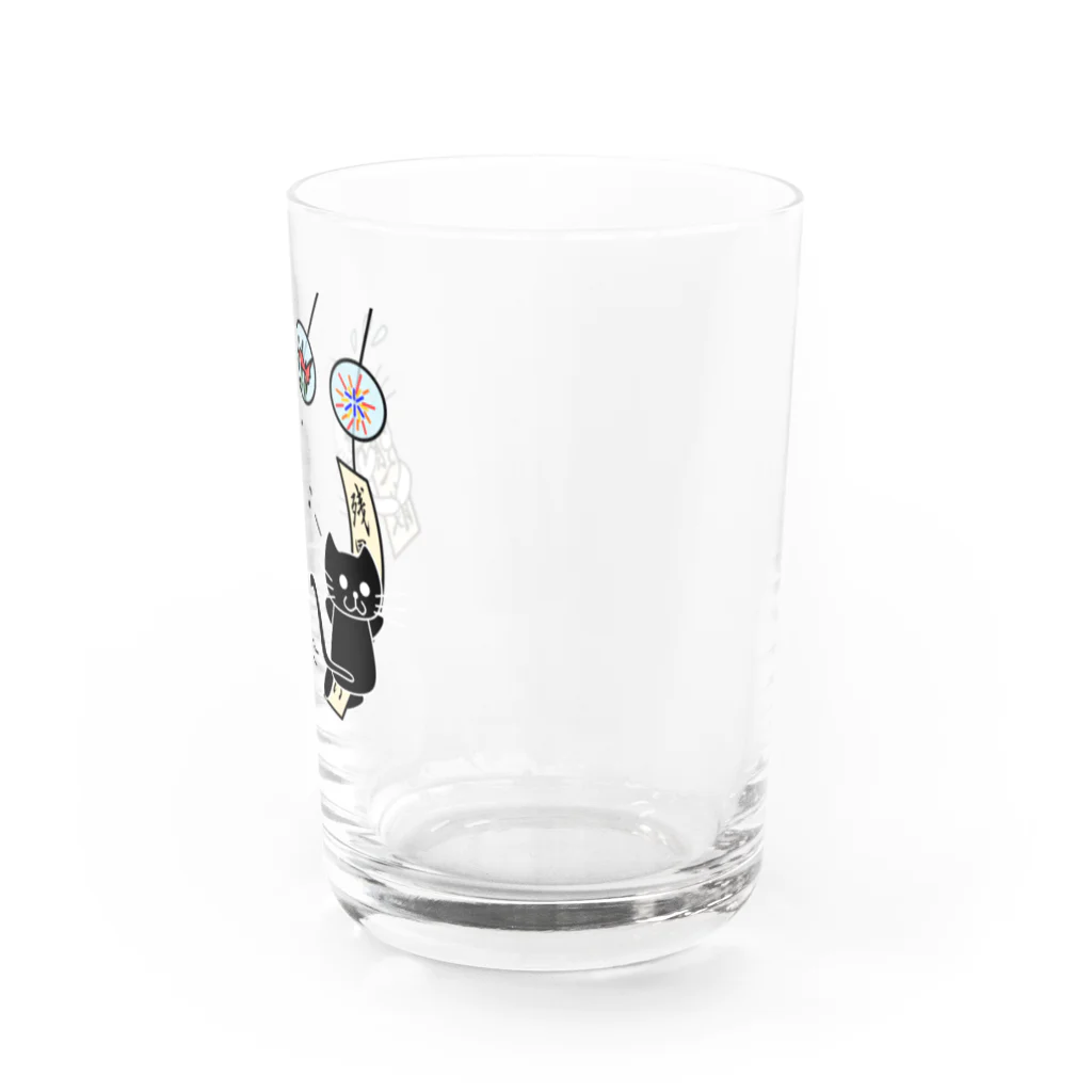 J's Mart 2ndのたまとクロと風鈴 Water Glass :right