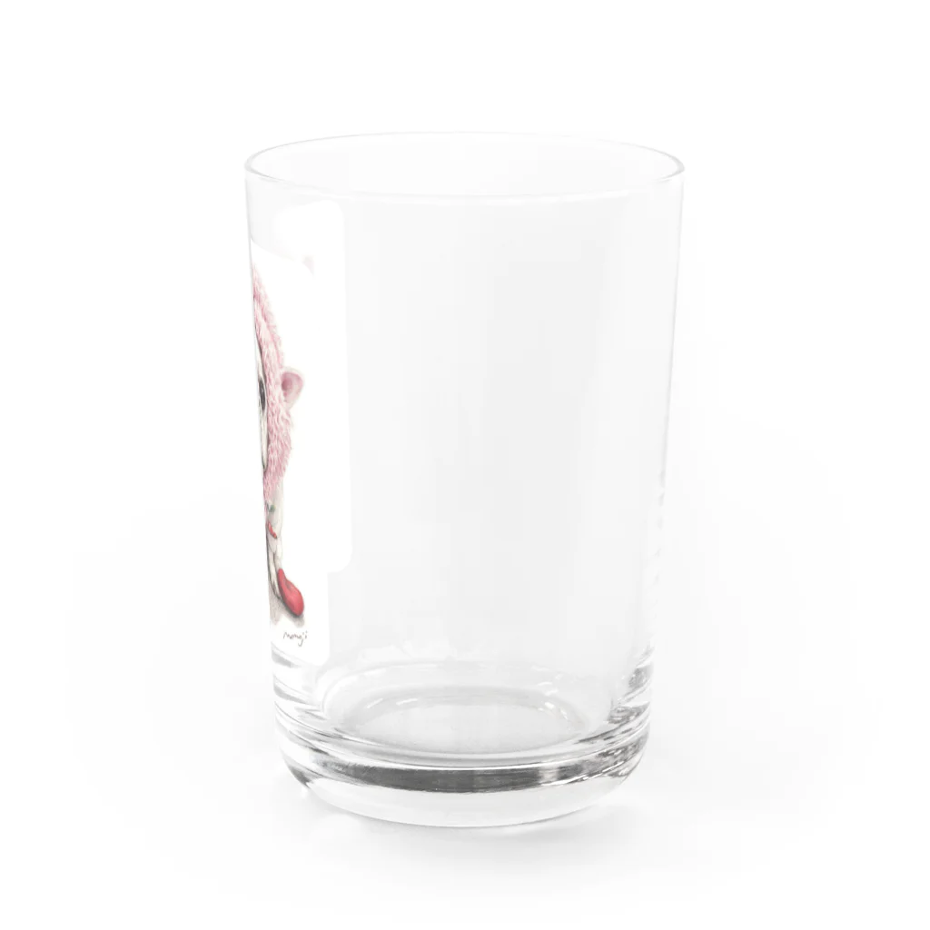 Momojiの犬画のフレブル7 Water Glass :right