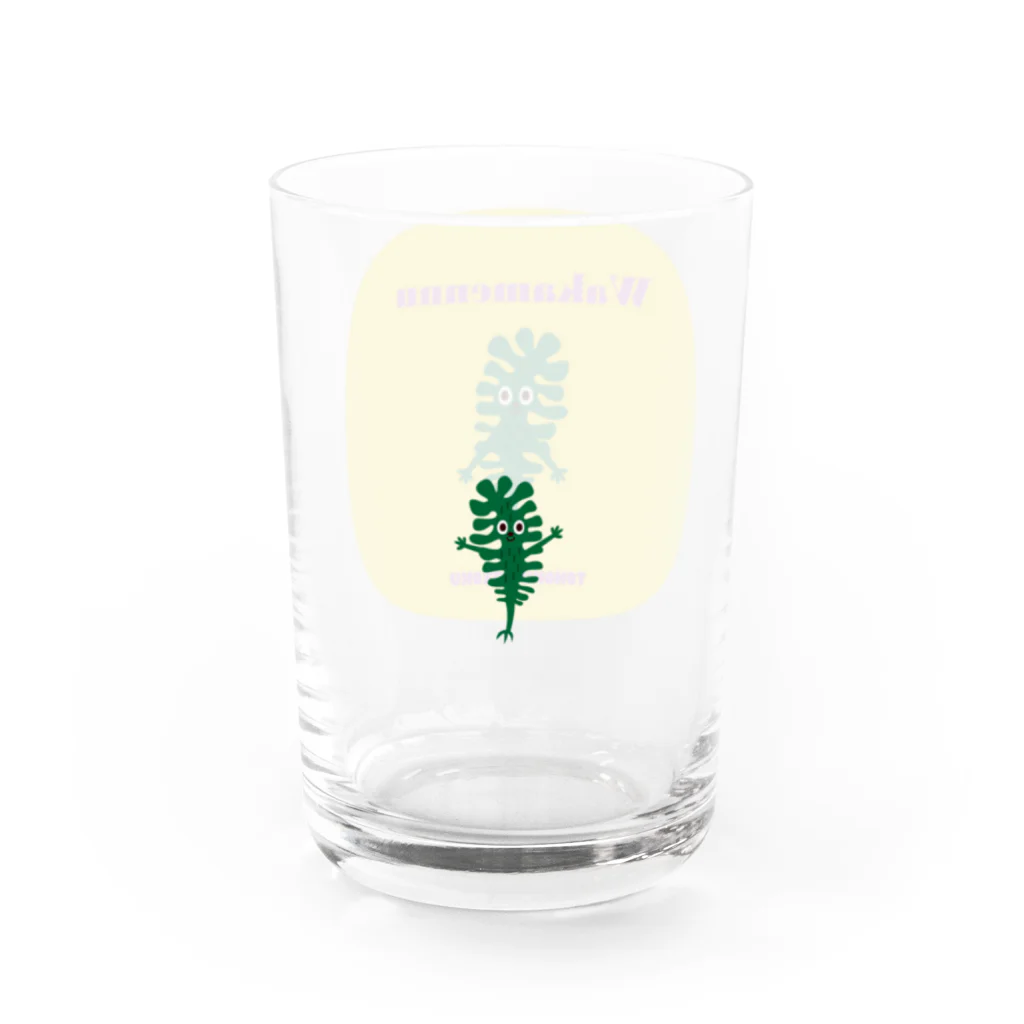 YoakeNecoのわかめんぬ　東北☆家族 Water Glass :right