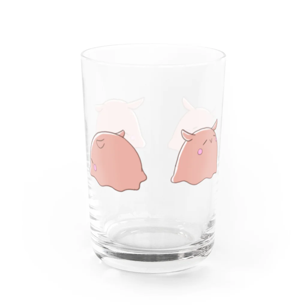 紅葉ぬこのめんめんめんだこ Water Glass :right