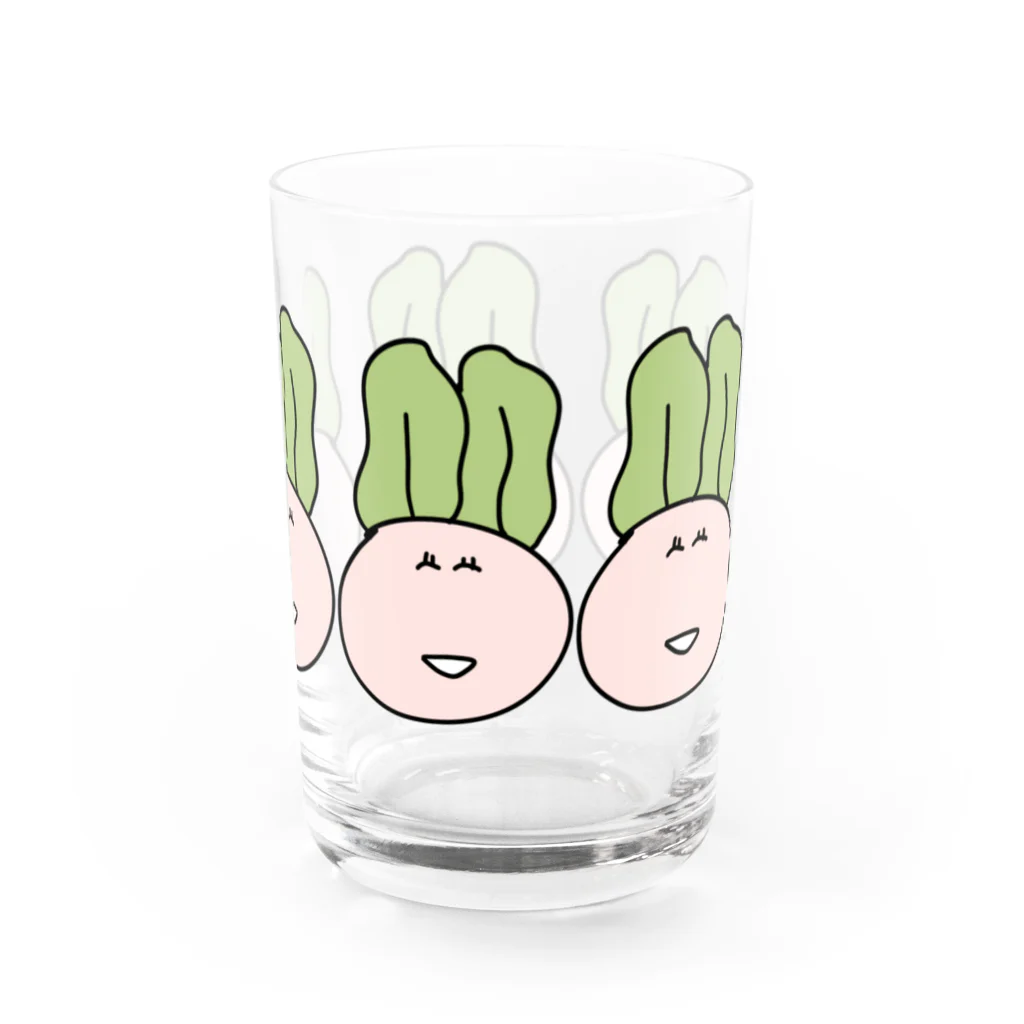 みそらのみみわかめスキマナシ Water Glass :right