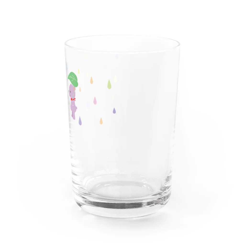 めばえるやのあめふり　くまさん Water Glass :right
