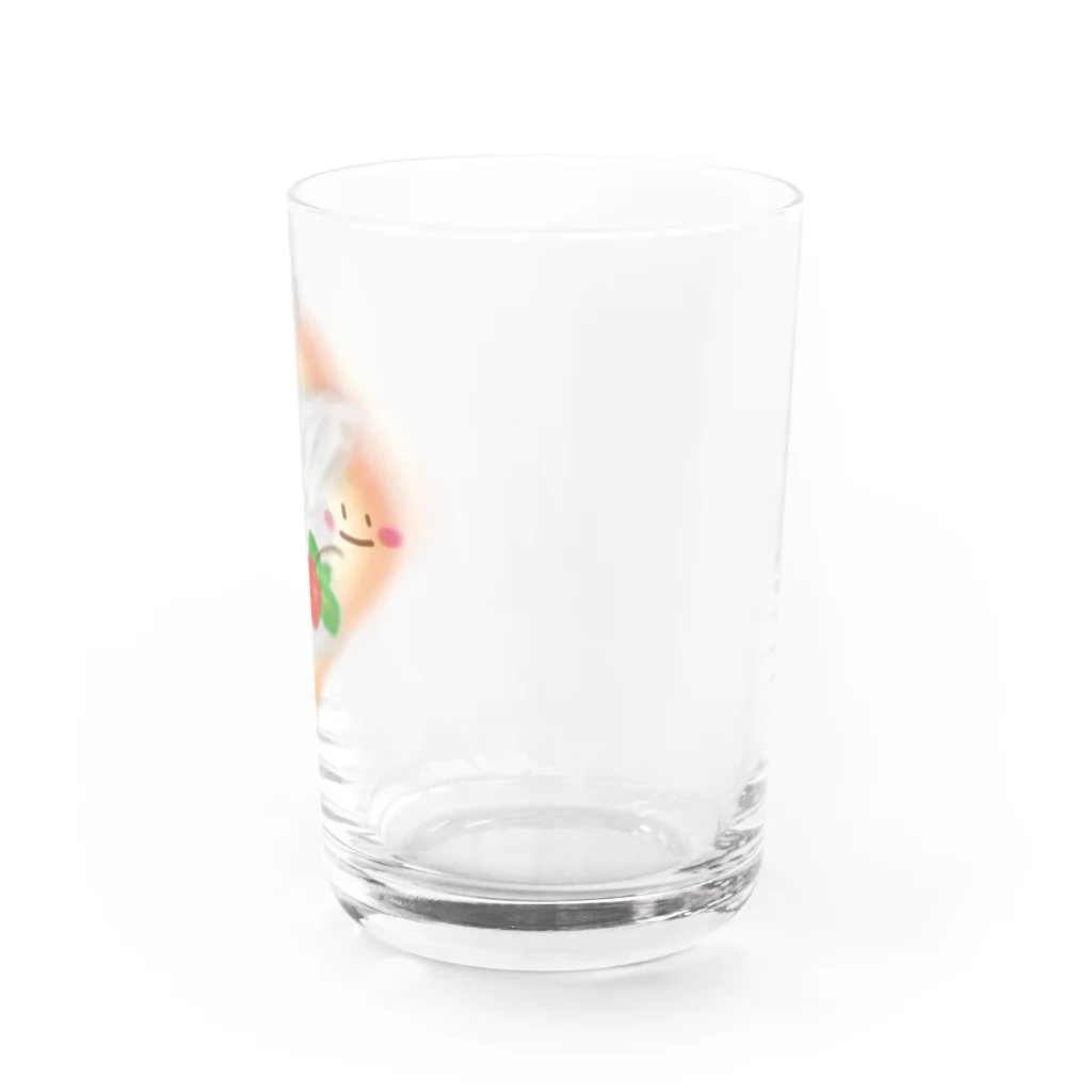 ぱすてらむぎこのソフトクリームパンちゃん Water Glass :right