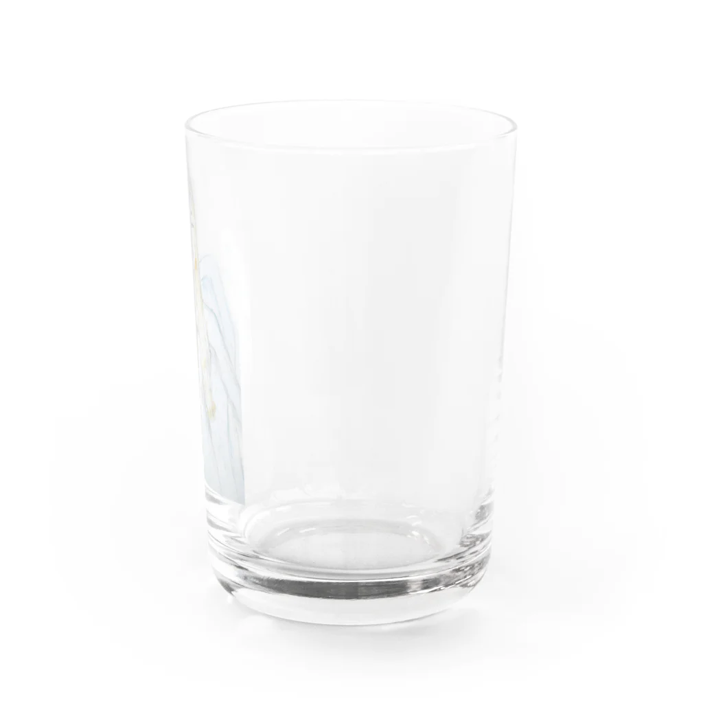 イエローローズの両性具有天使 Water Glass :right