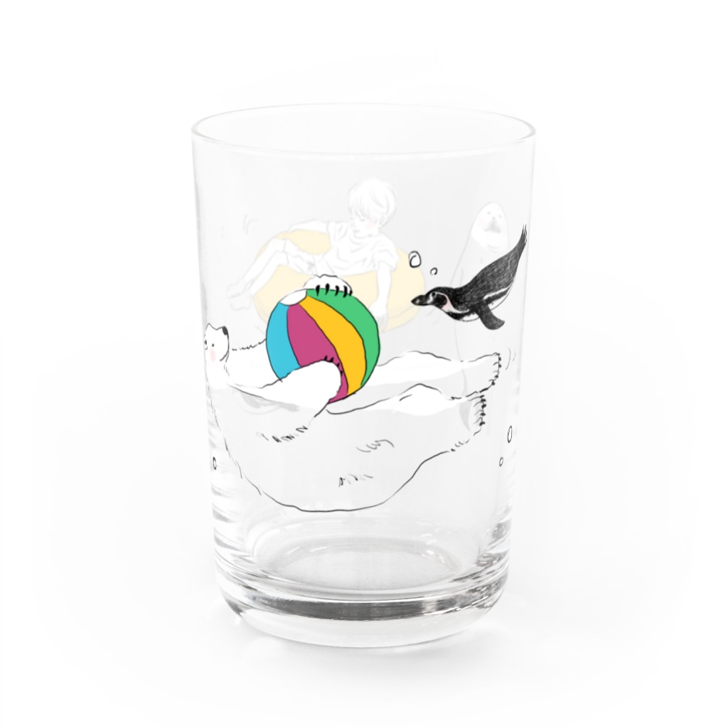 ナナイロトイロの夏の昼下がり Water Glass :right