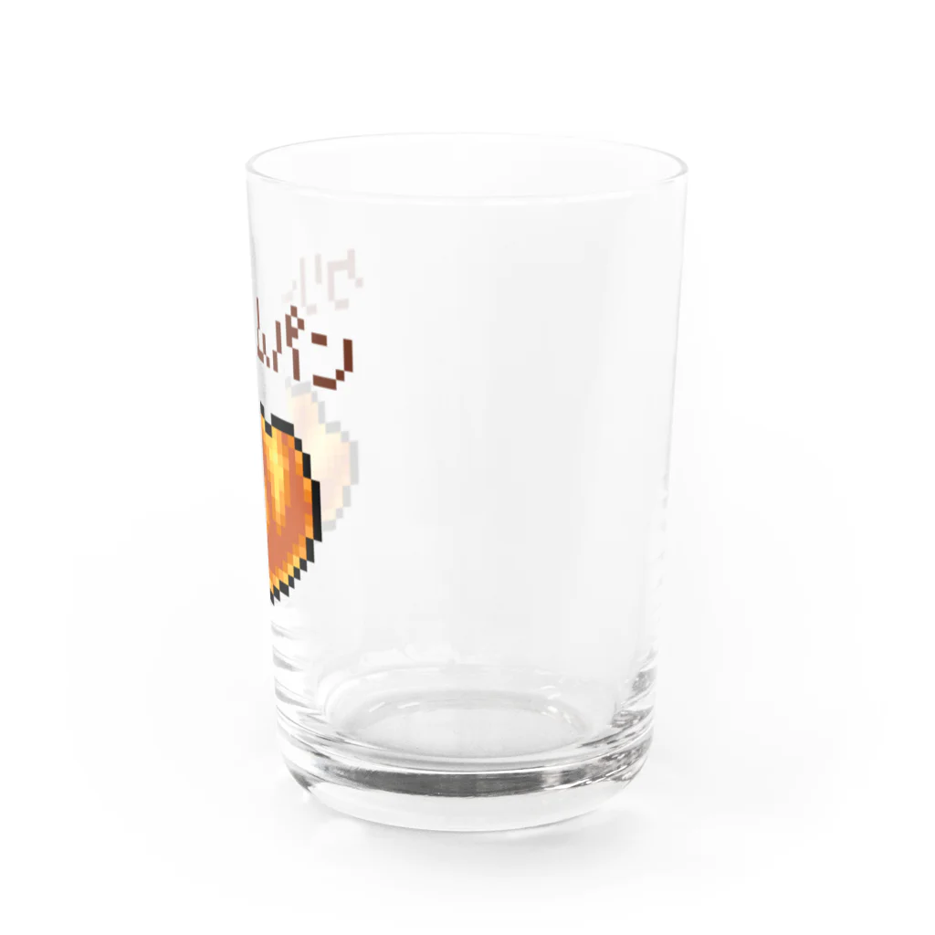 どっと屋のクリームパン Water Glass :right