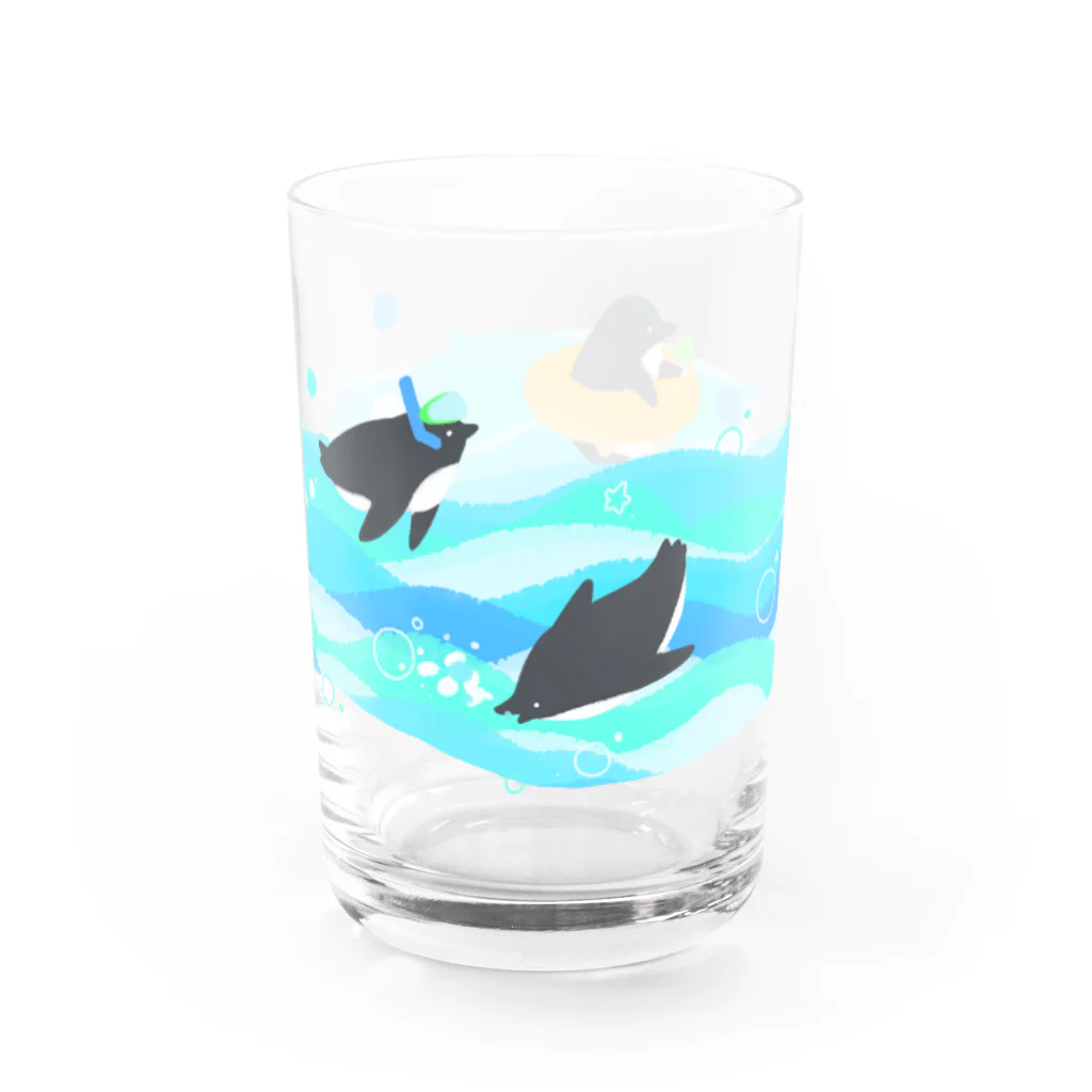 のこのペンギンプール Water Glass :right