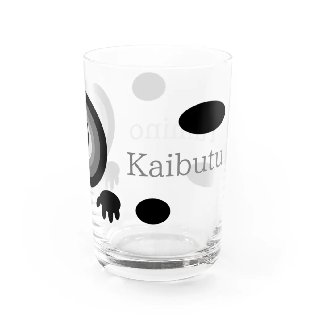 おっ!?とうふ屋さんのNO.32「Yamino Kaibutu」 Water Glass :right