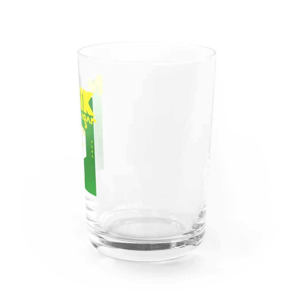 Ramble eyeの牛乳寒天  Water Glass :right