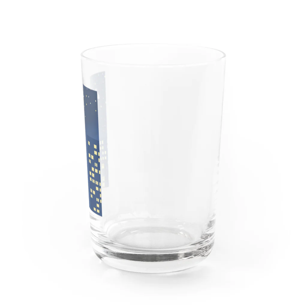 秘密結社スパイスクラブのどこかの街の夜景 Water Glass :right