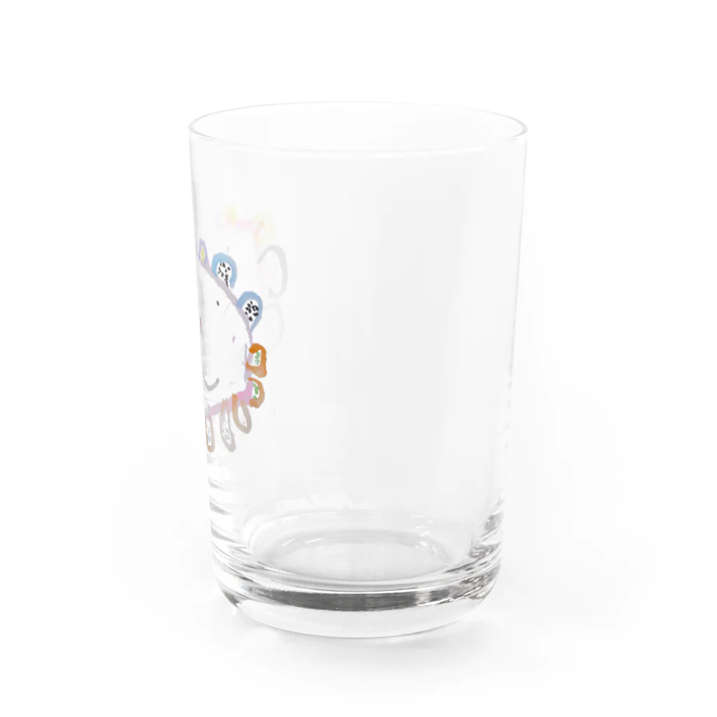 キブンシダイのライオン Water Glass :right