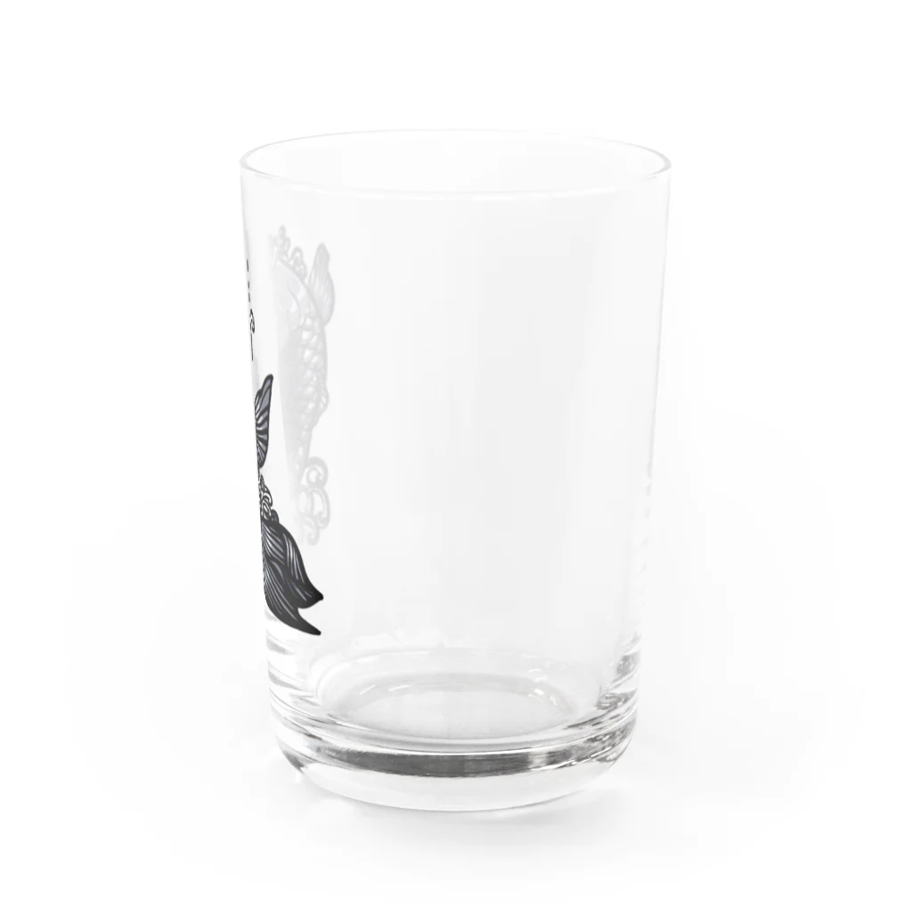 オリジナルデザインTシャツ　SMOKIN'の鯉の滝登り Water Glass :right