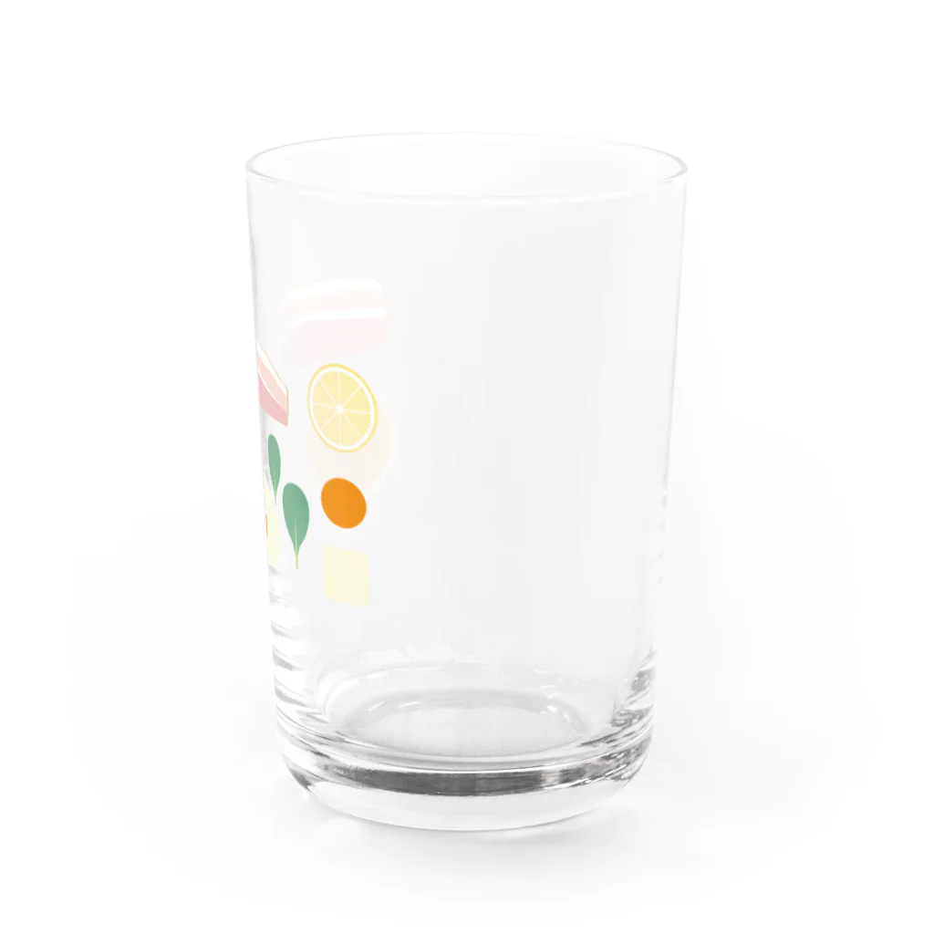 cotton-berry-pancakeのエッグベネディクト Water Glass :right
